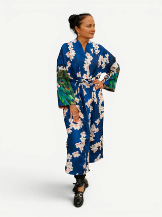Sinine kimono kleit #1063