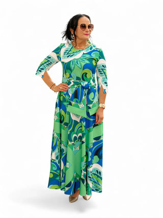 Roheline kleit #1088