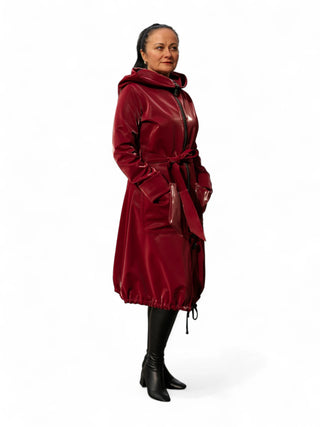 Tumepunane mantel #1025