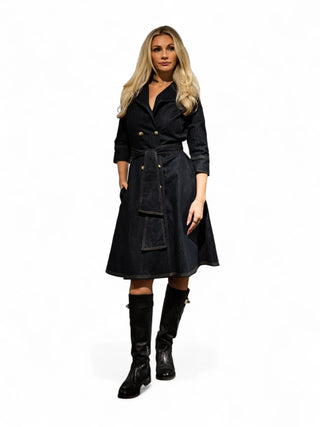 Must teksa kleit #1001