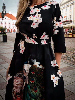 Must lilleline kleit #1003