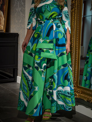 Roheline kleit #1002