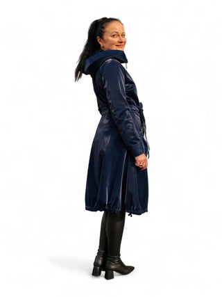 Tumesinine mantel #1031