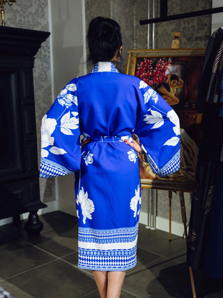 Lilleline Sinine Kimono