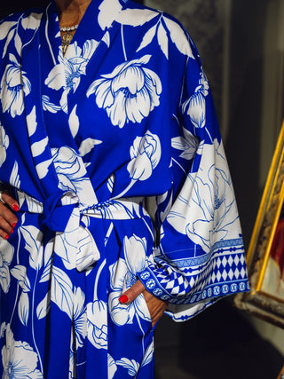 Lilleline Sinine Kimono