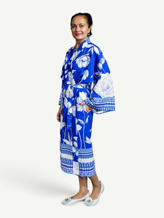 Lilleline Sinine Kimono
