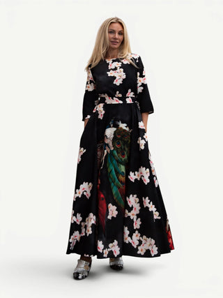 Must lilleline kleit #1003